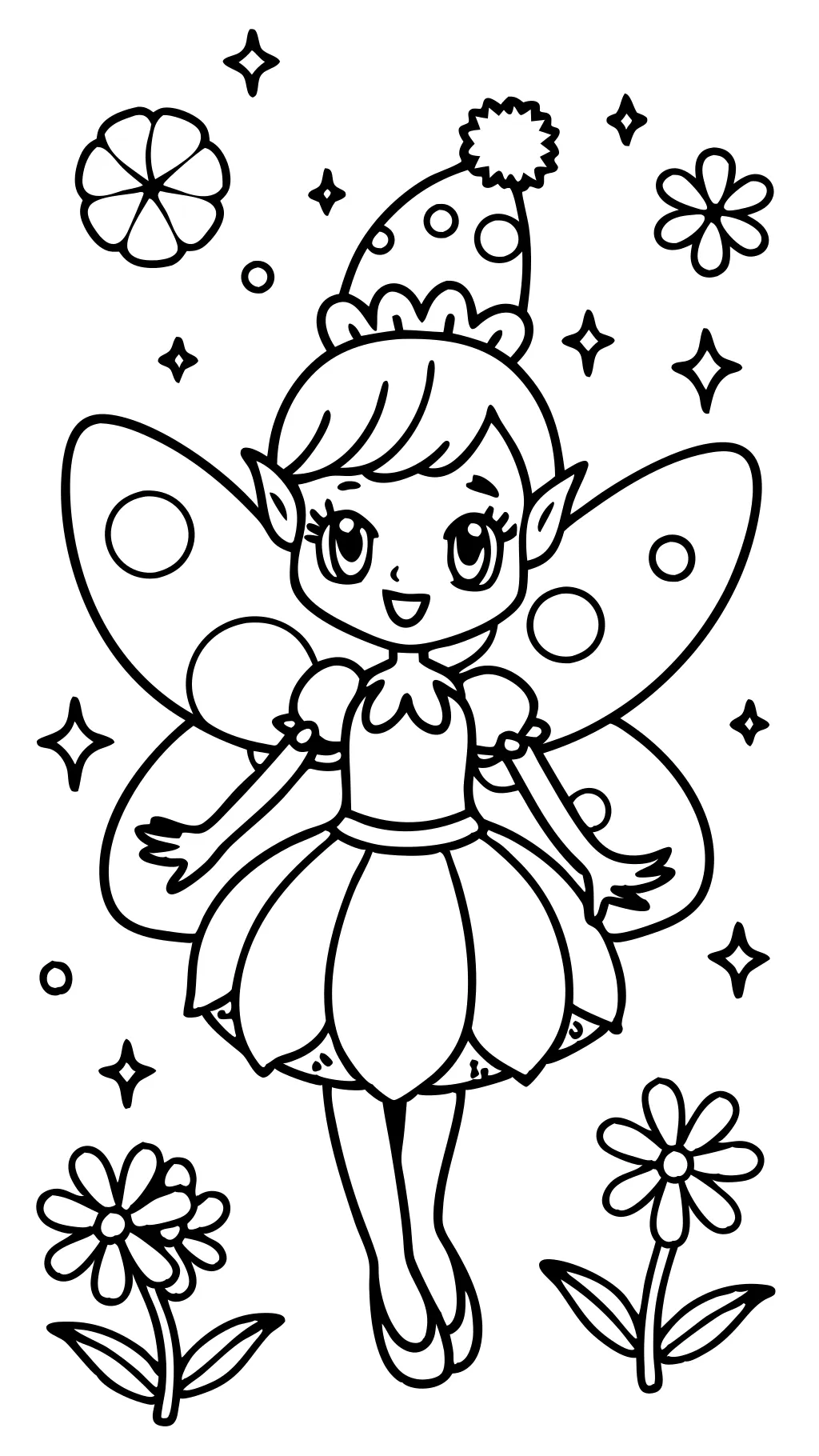 fairy coloring pages printable